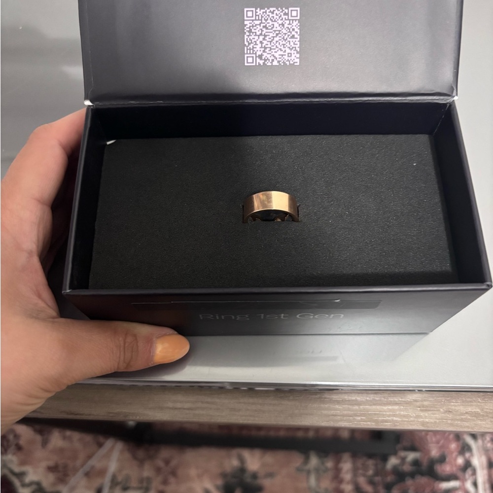 Olux Unisex Rose Gold Ring